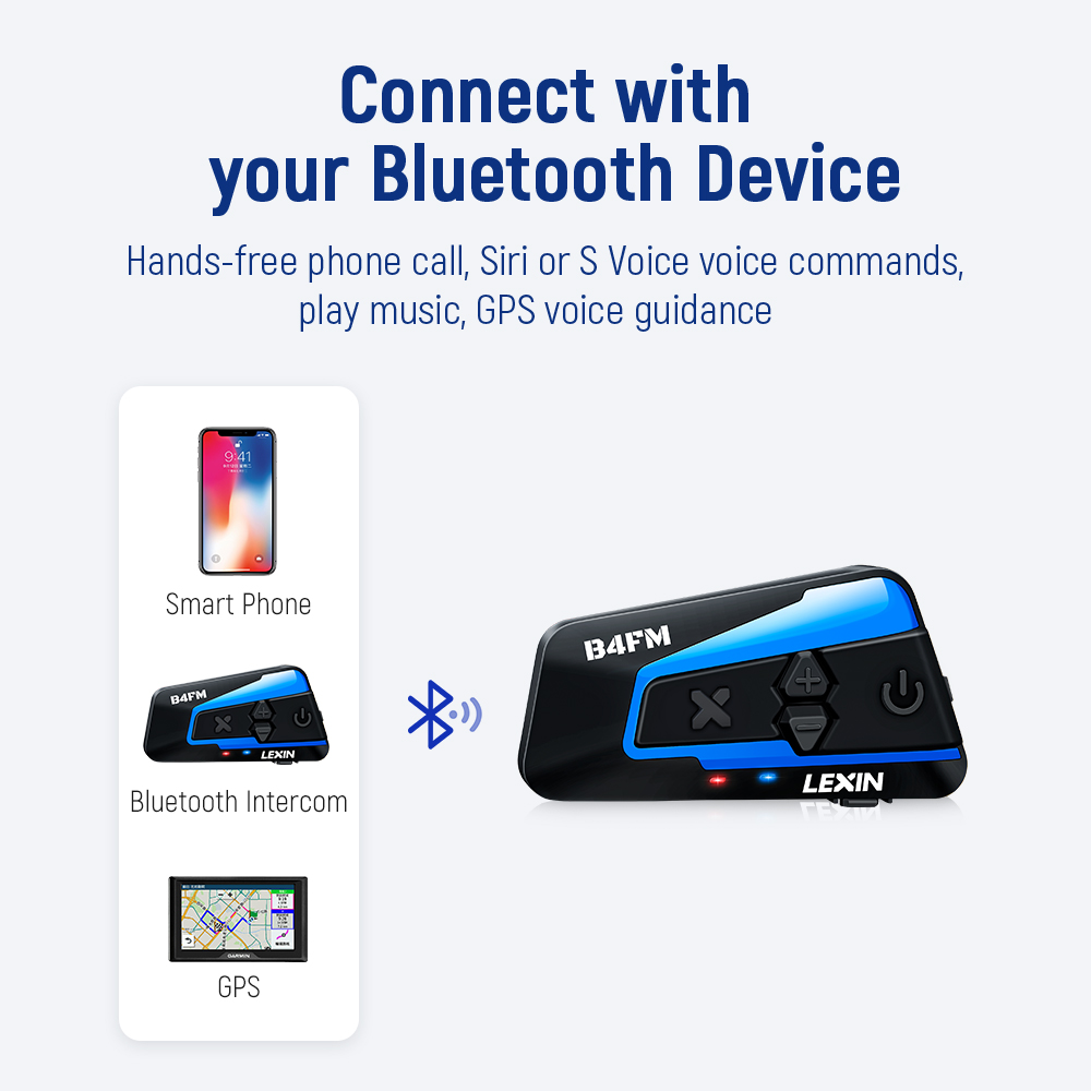 Lexin LX-B4FM-X Cho 10 Người Đ - đánh giá và giá Universal Motorcycle Helmet Intercom Headset