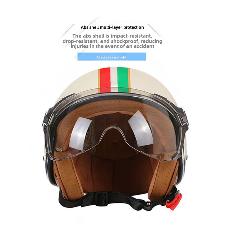 Motorcycle Helmet Retro Capace - đánh giá và giá Vintage Open Face Retro Helmet