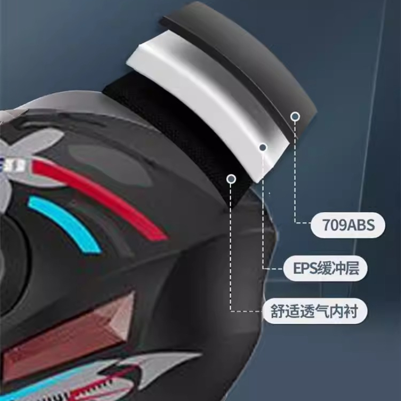 Safety Downhill Flip Up Helmet - đánh giá và giá Full Face Motorcycle Helmet With Bluetooth