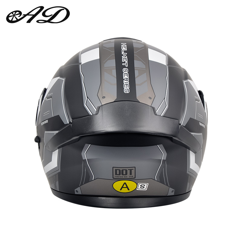 Dot Certified Ad Factory Open  - đánh giá và giá Full Face Motorcycle Helmet With Bluetooth