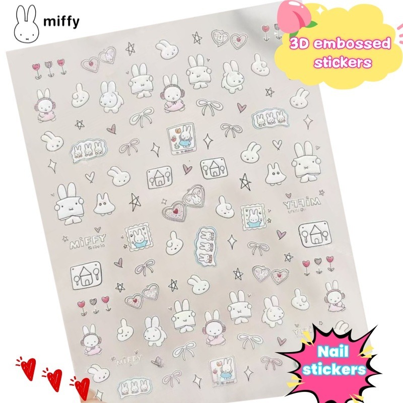 Miffy cartoon nail stickers an - đánh giá và giá Atv Parts