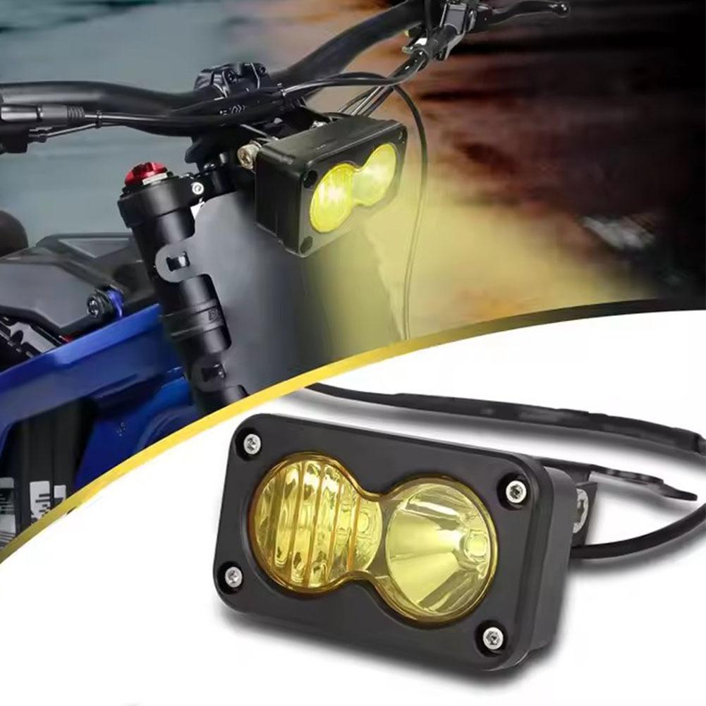20W LED Headlight 3Inch Square - đánh giá và giá Universal Motorcycle Led Headlight Projector