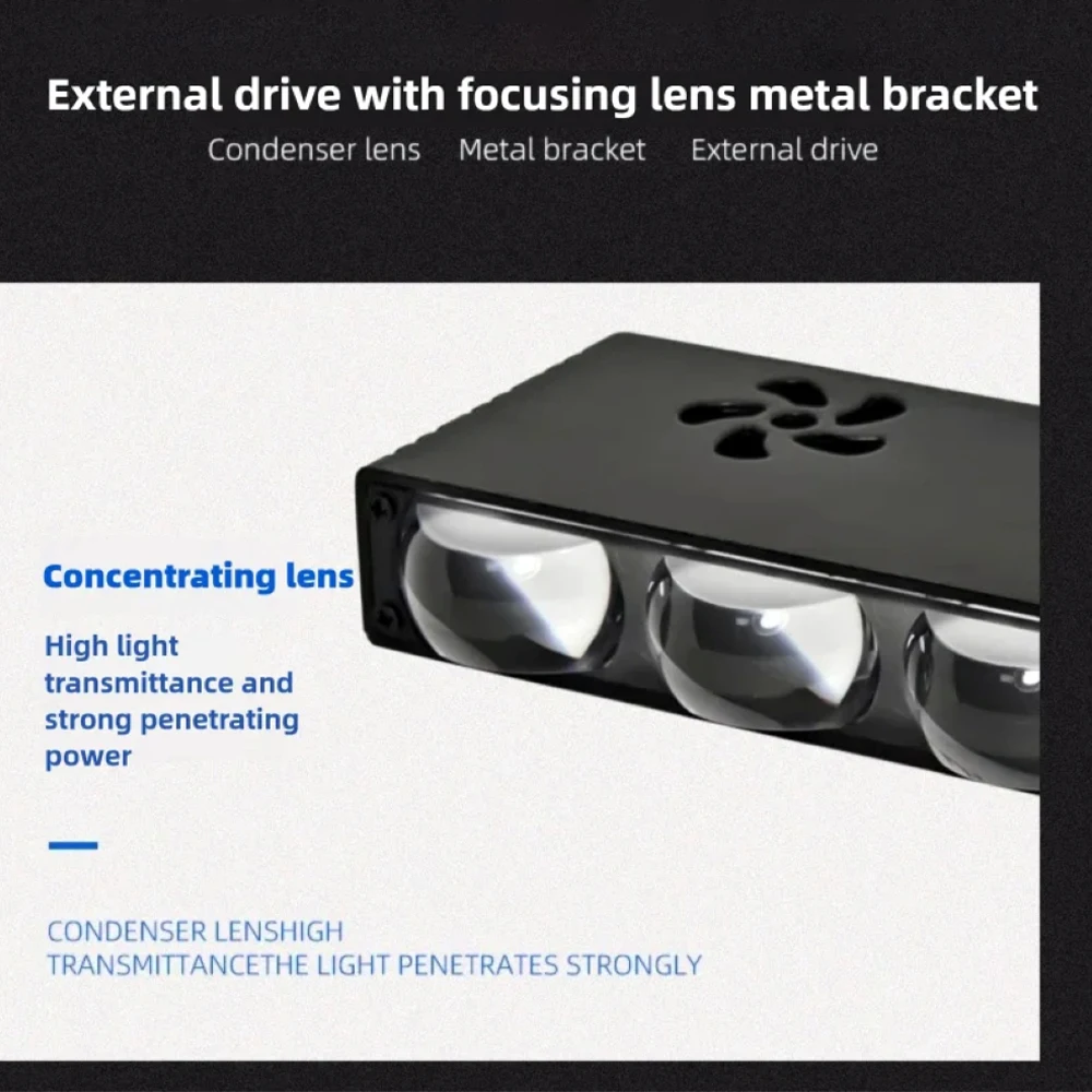 Car Grille LED Headlight Work  - đánh giá và giá Universal Motorcycle Led Headlight Projector