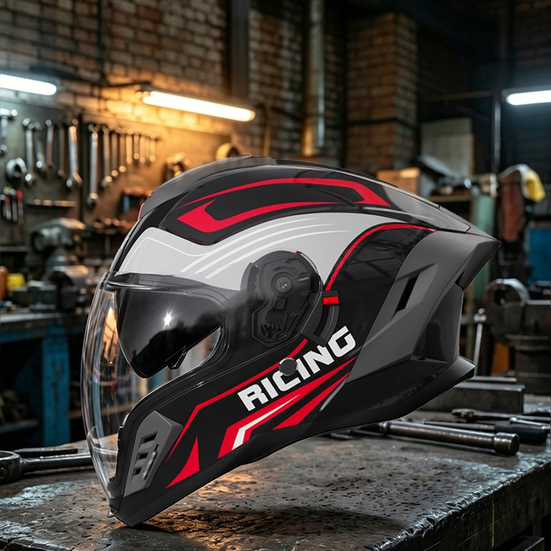 Motorcycle Helmet Four Seasons - đánh giá và giá Full Face Motorcycle Helmet With Bluetooth